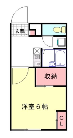 レオパレスエトワールの物件間取画像